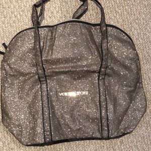 Gold glitter VS large totebag